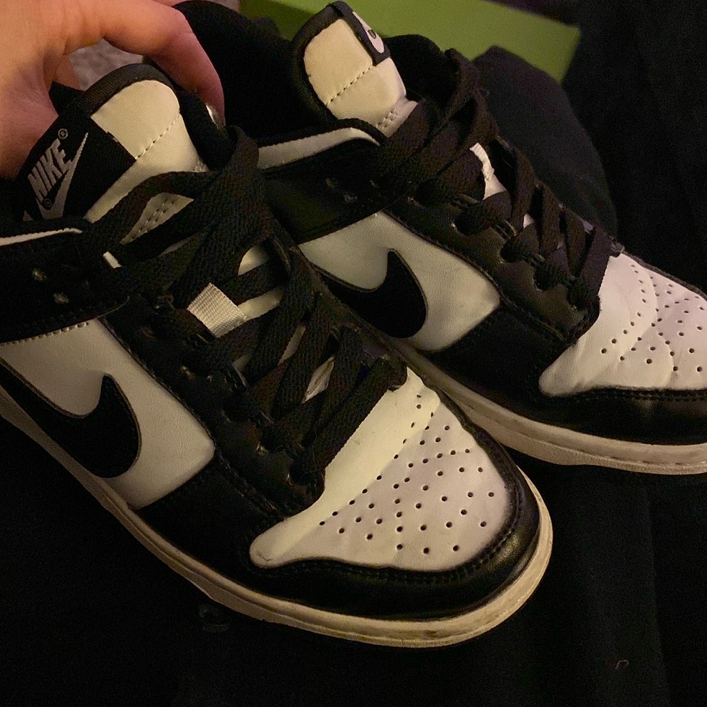Panda Nike dunk low white and black